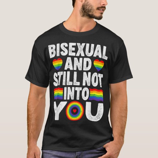 LGBTQ Pride Non Binary Proud Ally Trans T-Shirt (Vorderseite)
