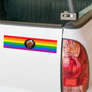 LGBTQ-PRIDE (POC-Fistrate) Autoaufkleber