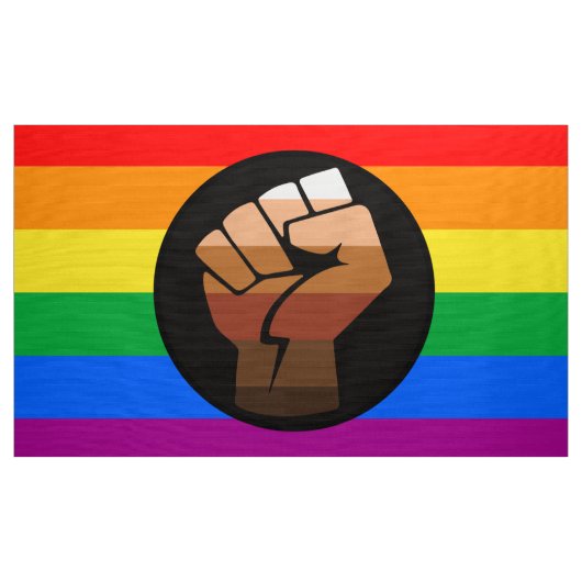 LGBTQ-PRIDE (POC-Fistrate) Stoff (Yard (91,4 cm))