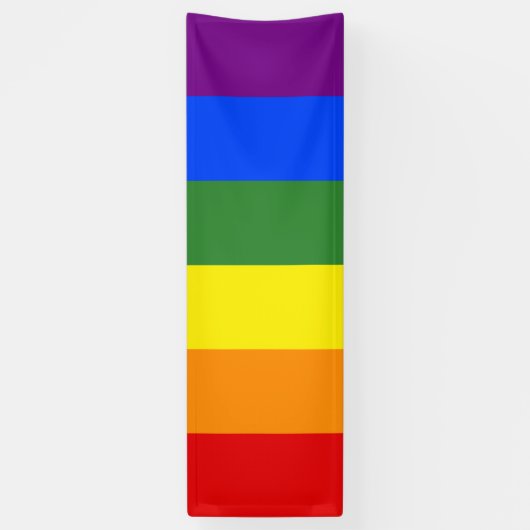 LGBTQ Pride Rainbow Banner (Vertikal)