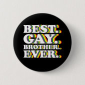 LGBTQ Pride Rainbow Button (Vorderseite)