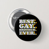 LGBTQ Pride Rainbow Button (Vorne & Hinten)
