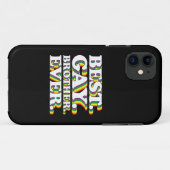 LGBTQ Pride Rainbow Case-Mate iPhone Hülle (Rückseite (Horizontal))