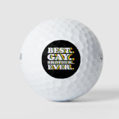 LGBTQ Pride Rainbow Golfball (Vorderseite)