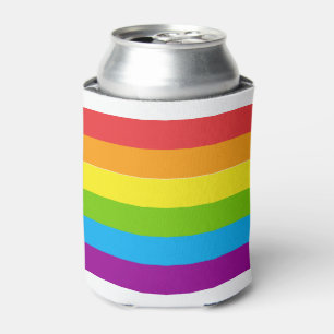 LGBTQ PRIDE Regenbogenstreifen Dosenkühler