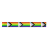 LGBTQ+ Pride Satinband (Vorderseite)
