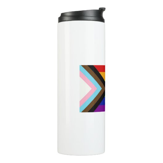 LGBTQ+ Pride Thermosbecher (Nach links gedreht)