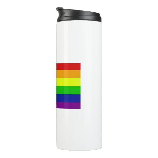 LGBTQ+ Pride Thermosbecher (Nach rechts gedreht)