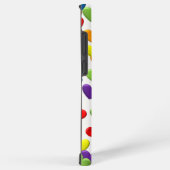 LGBTQ+ / PRIDE Viele Regenbogenherzen Samsung Galaxy Hülle (Rechte Seite)