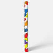 LGBTQ+ / PRIDE Viele Regenbogenherzen Samsung Galaxy Hülle (Linke Seite)