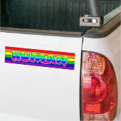 LGBTQ+ Primer Rainbow Human Autoaufkleber (Auf Lkw)