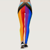 LGBTQ & Prix Leggings - RegenbogenProgress-Flag (Rückseite)