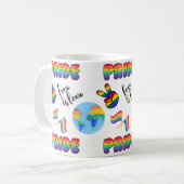 LGBTQ+ Prix Liebe ist Liebe Tasse (Vorderseite Links)