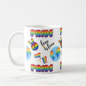 LGBTQ+ Prix Liebe ist Liebe Tasse (Links)