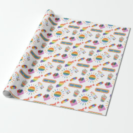 LGBTQ+ Prix Liebe ist Liebe Wrapping Paper Geschenkpapier