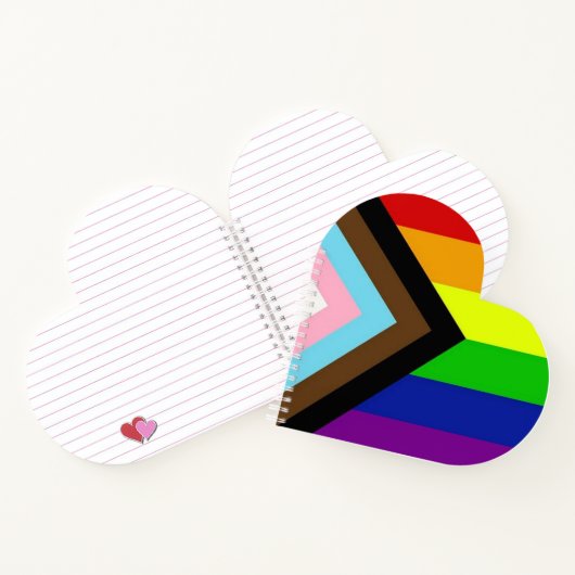 LGBTQ+-Prix-Notebook Notizblock (Innenseite)