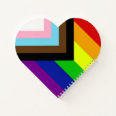 LGBTQ+-Prix-Notebook Notizblock (Rückseite)