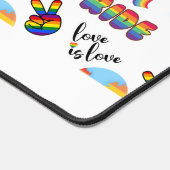 LGBTQ+ Prix Personalisierte Schreibtischmatte (Ecke)