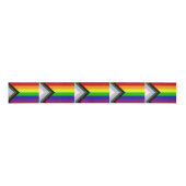 LGBTQ+ Prix Satin Ribbon Ripsband (Vorderseite)