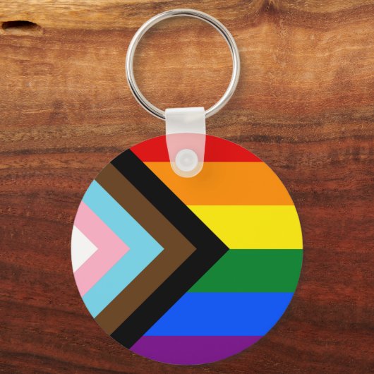 LGBTQ & Prix - Schlüsselanhänger für die Regenboge (Vorderseite)