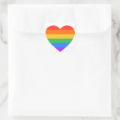 LGBTQ Prix-Symbol-Aufkleber Quadratischer Aufkleber (Tasche)