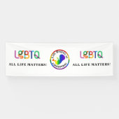LGBTQ+ Pro-Life-Banner Banner (Horizontal)