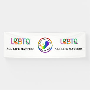 LGBTQ+ Pro-Life-Banner Banner