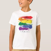 LGBTQ+ Procuud AF Global T-Shirt (Vorderseite)
