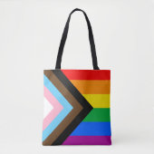 LGBTQ+ Progress-Flag-Gesamtpaket Tasche (Vorderseite)