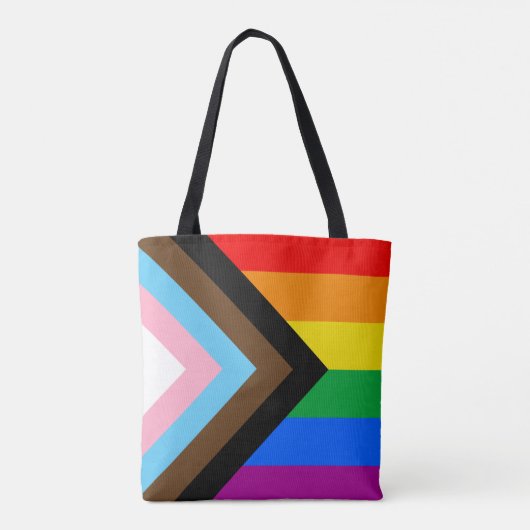 LGBTQ+ Progress-Flag-Gesamtpaket Tasche (Rückseite)