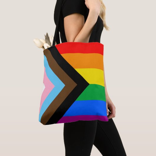 LGBTQ+ Progress-Flag-Gesamtpaket Tasche (Von Nahem)
