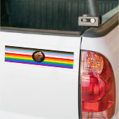 LGBTQ+ PROGRESS POC-Prix-Flag Autoaufkleber (Auf Lkw)
