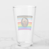 LGBTQ+ PROGRESS POC-Prix-Flag Glas (Rückseite)