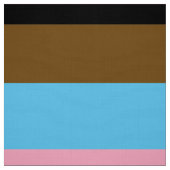 LGBTQ+ PROGRESS POC-Prix-Flag Stoff (Muster)
