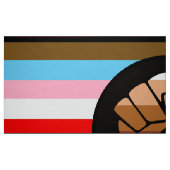 LGBTQ+ PROGRESS POC-Prix-Flag Stoff (Fat Quarter (45,7 x 55,9 cm))