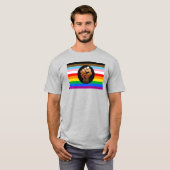 LGBTQ+ PROGRESS POC-Prix-Flag T-Shirt (Vorne ganz)