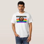 LGBTQ+ PROGRESS POC-Prix-Flag T-Shirt (Vorne ganz)
