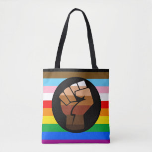LGBTQ+ PROGRESS POC-Prix-Flag Tasche