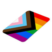 LGBTQ+ Progress Pride Magnet (Linke Seite)