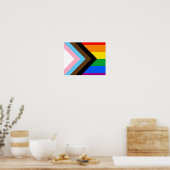 LGBTQ+ Progress Pride Poster (Küche)