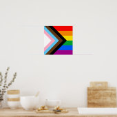 LGBTQ+ Progress Pride Poster (Küche)