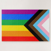LGBTQ+ Progress Pride Puzzle (Horizontal)