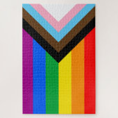 LGBTQ+ Progress Pride Puzzle (Vertikal)