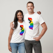 LGBTQ-Progress-Prix für den Staatsstolz New Jersey T-Shirt (Unisex)