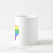 LGBTQ-Progress-Prix für Texas-Staatsstolz Kaffeetasse (Mittel)