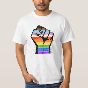 LGBTQ-PROGRESS-STOLZ-Faust T-Shirt