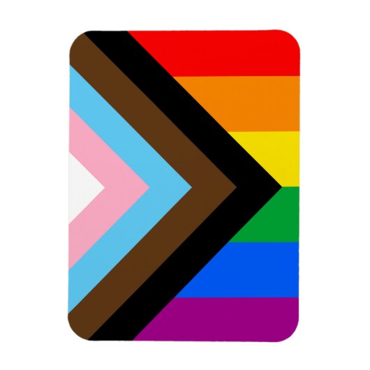 LGBTQ+ Progress Stolz Magnet (Vertikal)