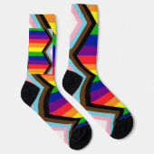 LGBTQ+ Progress Stolz Socken (Rechts)