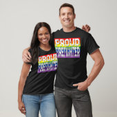 LGBTQ Proud Firefighter Gay Pride Rainbow T-Shirt (Unisex)