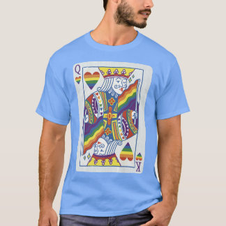 LGBTQ+ Queen King Card T-Shirt